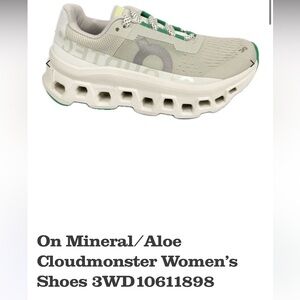 On Cloudmonster Aloe Running Shoes